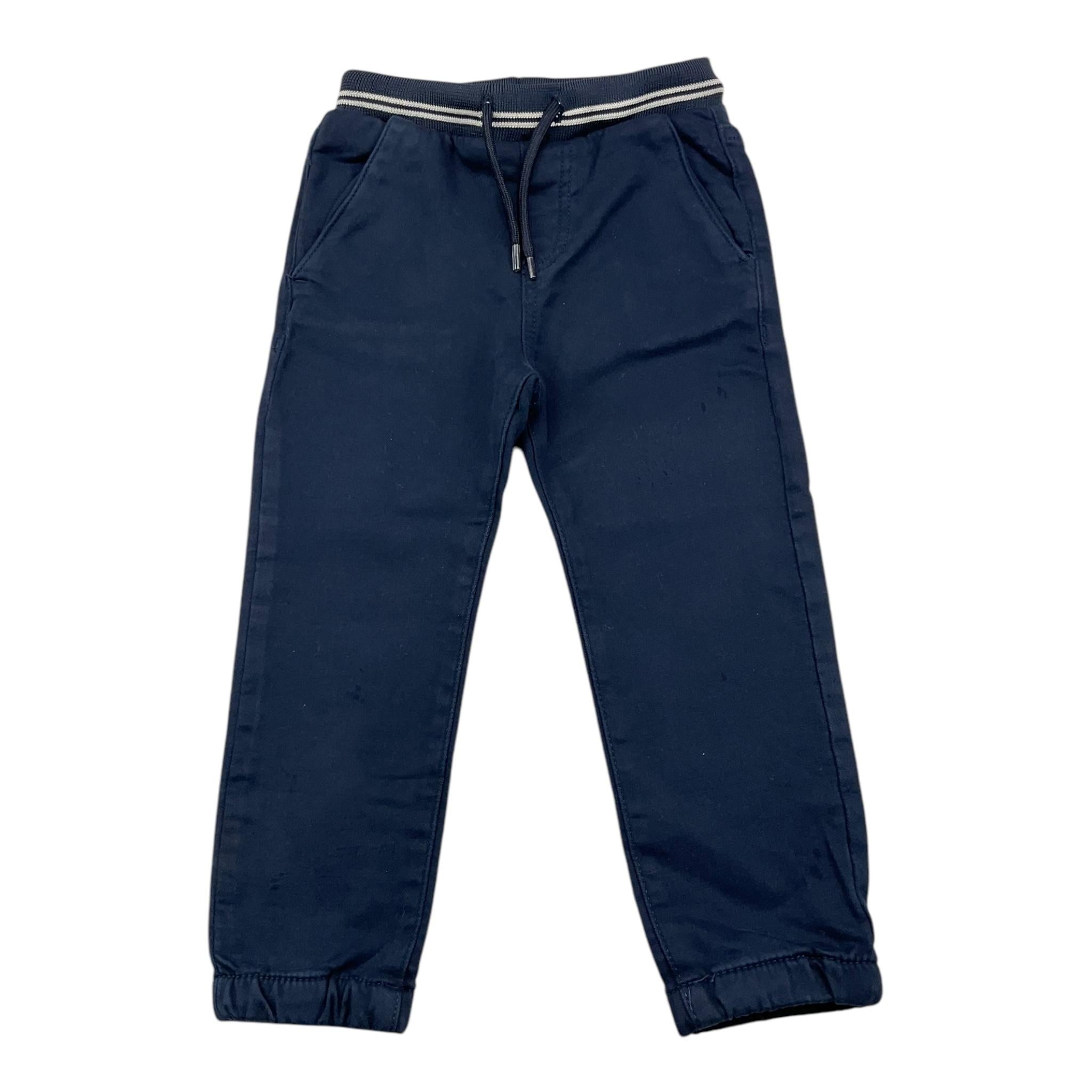 MAYORAL pantalone tinta unita con elastico in vita Blu per Bambino 2536 BLU MAYORAL 