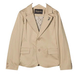 Trussardi Giacca Tinta Unita con Logo per Bambino 002299 BEIGE TRUSSARDI 