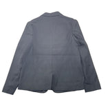 Daniele Alessandrini Black Buttoned Solid Color Jacket For Boys