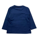 Guess Shirt Girocollo Tinta Unita con Logo per Neonata K5RI04K6YW4 BLU GUESS 