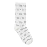 Dou Dou Calzini Tinta Unita Logati per Bambina 2Q0800 BIANCO DOU DOU 