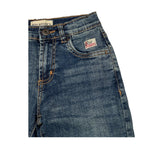 ROY ROGER'S jeans tinta unita con girovita regolabile Blu per Bambino RA4146 BLU ROY ROGER'S 