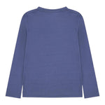LEVI'S shirt girocollo tinta unita con stampa in contrasto ed elastico per capelli Blu per Bambina 3EJ311 BLU LEVI'S 