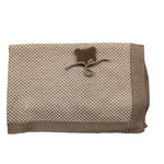 MARLU' coperta tinta unita con fantasia Beige per Neonato IF5080 BEIGE MARLU' 