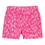 Balmain Short Tinta Unita con Fantasia per Bambina BS6139 FUXIA BALMAIN 