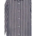 Fay Camicia Tinta Unita Manica Lunga con Fantasia A Righe per Neonato FW5P60XN BLU FAY 