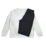 Cesare Paciotti Complete Crewneck Sweatshirt-Trousers In Tracksuit White For Boys
