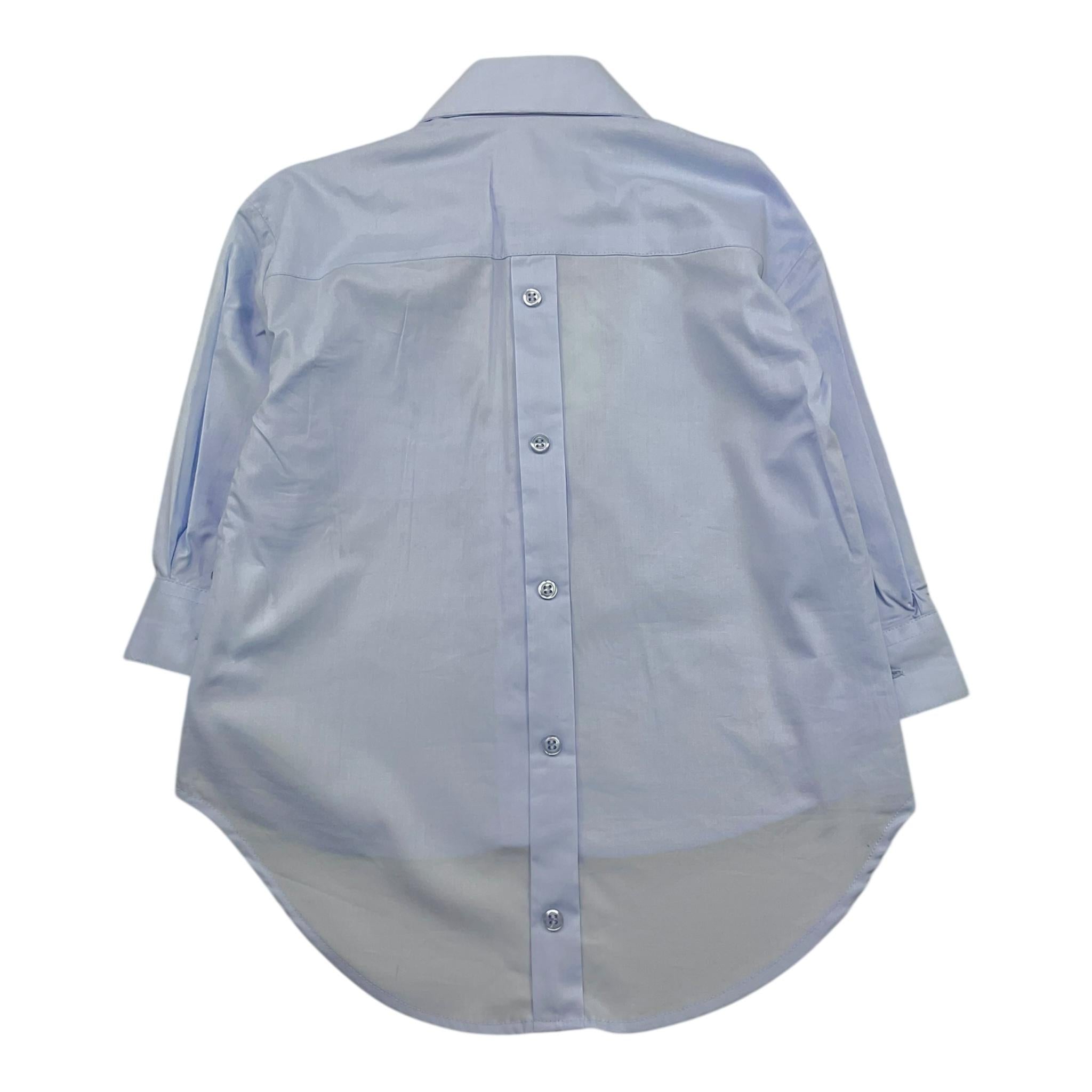 VICOLO camicia manica lunga tinta unita asimmetrica Azzurro per Neonata 3141CZ00037XN AZZURRO VICOLO 