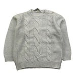 PER TE maglia girocollo tinta unita Azzurro per Neonata 44596N AZZURRO PER TE 