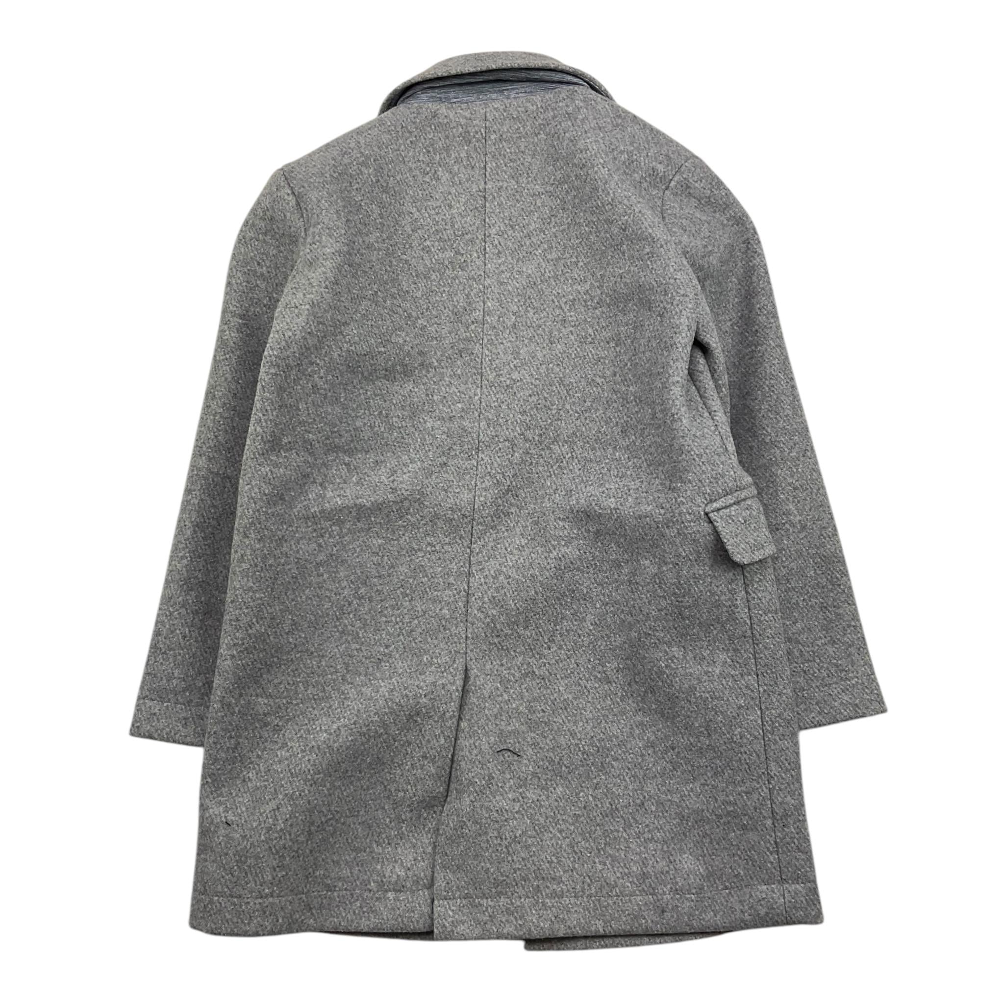 TRUSSARDI cappotto tinta unita con bottoni Grigio per Bambino TBA25123CP GRIGIO TRUSSARDI 