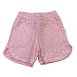 Hinnominate Solid Color Shorts With Elastic Waist Pink For Girls