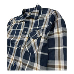 NEVER TOO camicia manica lunga fantasia quadri Blu per Bambino NT2182B BLU NEVER TOO 