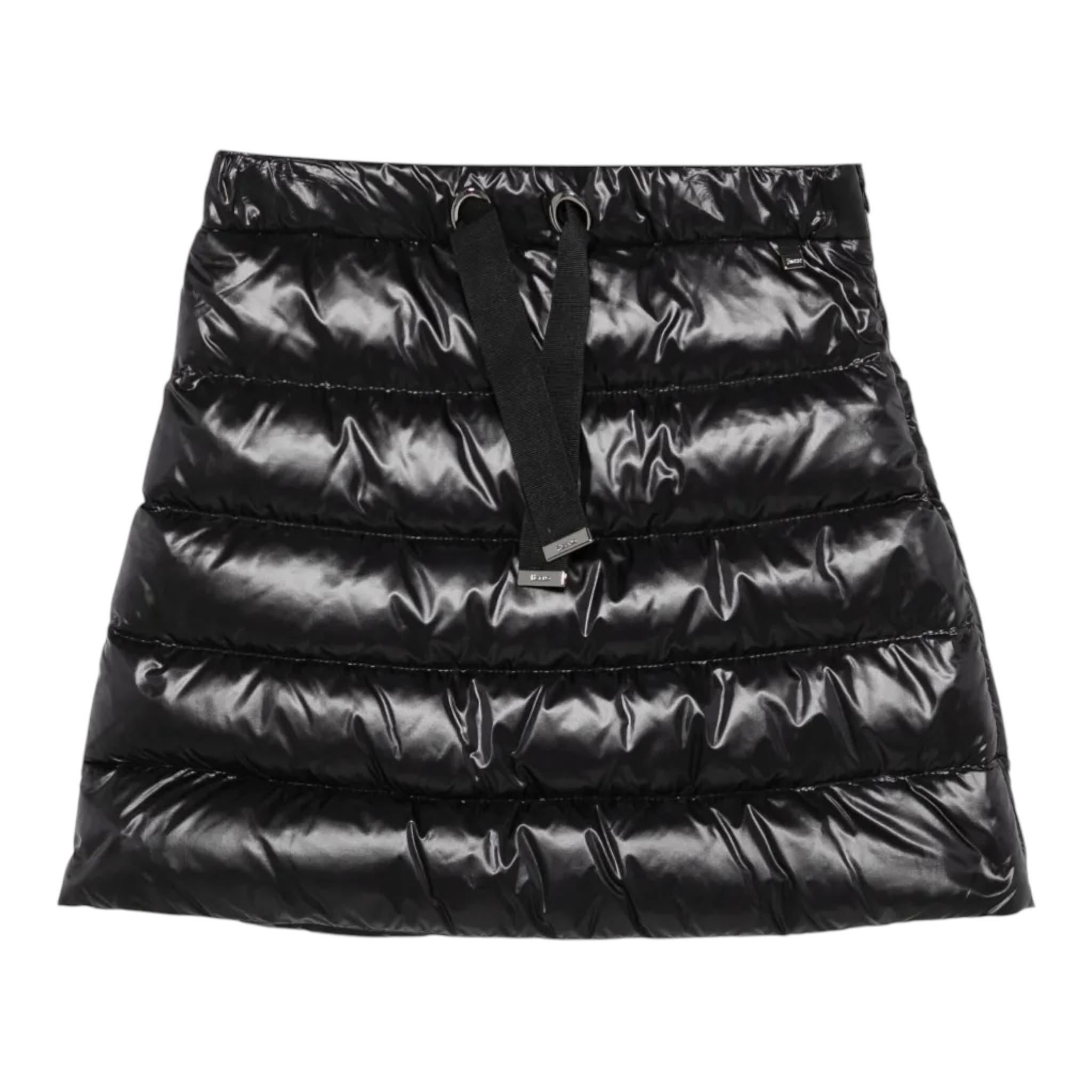 HERNO gonna tinta unita imbottita Nero per Bambina GP000001G NERO HERNO 