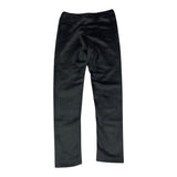 MOUSSE leggins tinta unita in velluto con stampa Nero per Neonata HKLB362BN NERO MOUSSE 