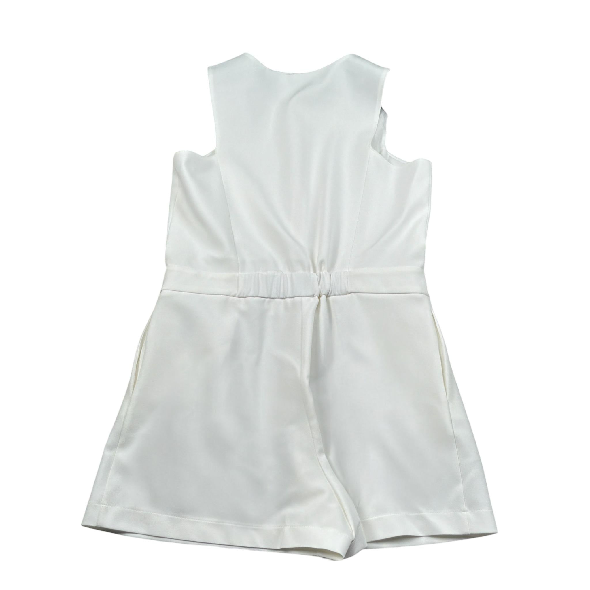 Patrizia Pepe Tutina Intera tinta unita Bianco per Bambina 7T0018X BIANCO PATRIZIA PEPE 