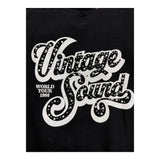 NAICE abito tinta unita modello felpa con stampa Nero per Bambina 27219 NERO NAICE 