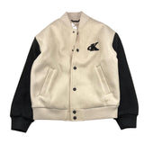 CALVIN KLEIN giubbino modello college bicolore con bottoni Beige/nero per Bambino IBO2294T BEIGE/NERO CALVIN KLEIN 