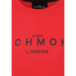 John Richmond T-Shirt Girocollo tinta unita con Stampa Rosso per Bambino RBP25003TSXXX ROSSO JOHN RICHMOND 