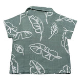 Play Up Camicia Mezza Manica Tinta Unita per Neonato PA011AQ11252 VERDE PLAY UP 