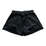 Juicy Couture Short In Velluto Tinta Unita per Bambina JBX6742 NERO JUICY COUTURE 