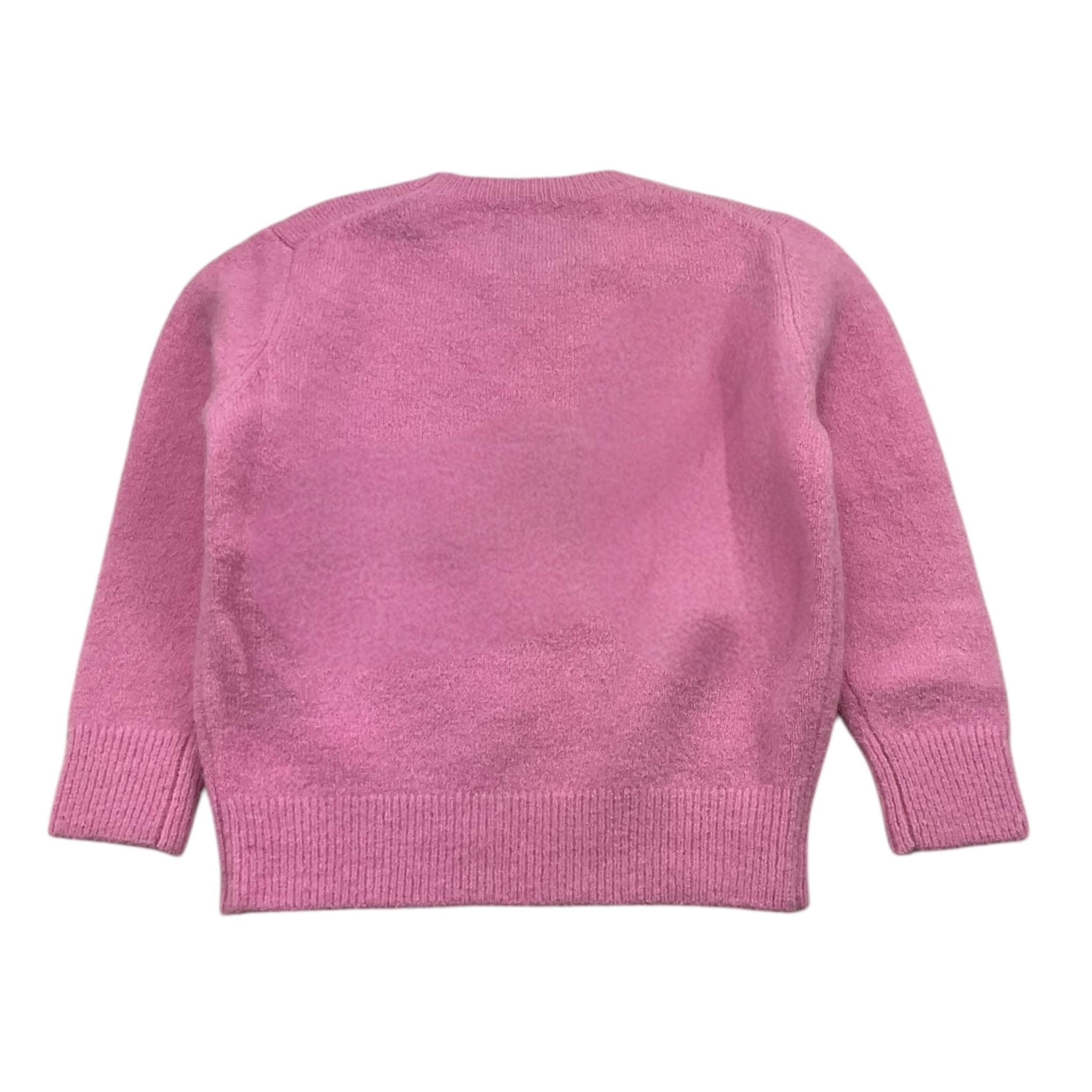 SAINT BARTH maglia girocollo tinta unita  Rosa per Neonata LYL001000N ROSA SAINT BARTH 