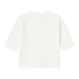 NAME IT shirt tinta unita girocollo con stampa Bianco per Neonata 13233403 BIANCO NAME IT 