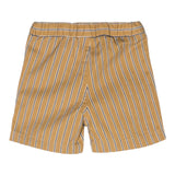 The Owl Bermuda Patterned Righw With Elastic Waist Mustard For Newborn