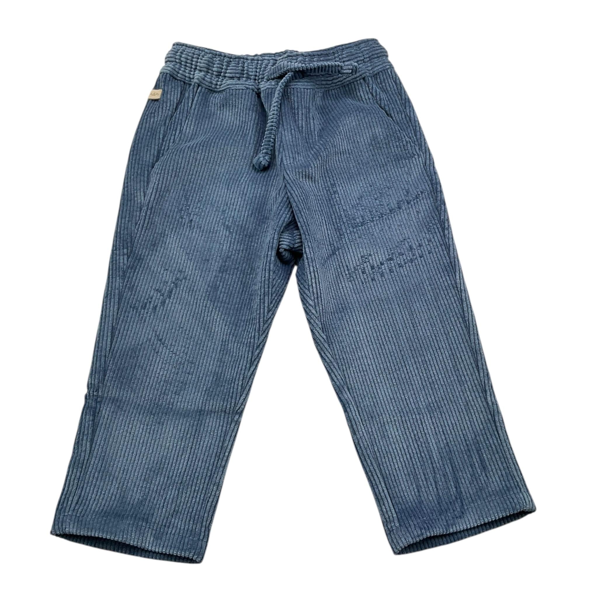 NANAN pantalone tinta unita cn elastico in vita Azzurro per Neonato I2309518A AZZURRO NANAN 