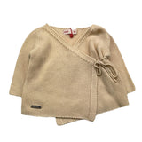 Cnd Cardigan Solid Color Cream For Baby Girl
