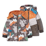 BOBOLI giubbino multicolor reversibile con zip e cappuccio Multicolor per Bambino 339173 MULTICOLOR BOBOLI 