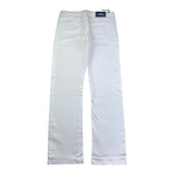 Daniele Alessandrini Jeans Tinta Unita 5 Tasche per Bambino 1235P00249 BIANCO DANIELE ALESSANDRINI 