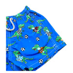 Saint Barth Costume Tinta Unita con Stampa per Bambino JEANSJEA BLU SAINT BARTH 