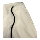 Numbers Solid Color Pants With Elastic Waist Cream For Boys
