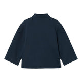 NAME.IT felpa cn zip tinta unita e taschino in contrasto Blu per Neonato 13236244 BLU NAME.IT 
