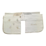 BARCELLINO set 3pz tinta unita con ricami Bianco per Neonato 1273AI BIANCO BARCELLINO 