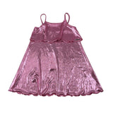 Gaelle Top tinta unita A Bretelle Rosa per Bambina 2746V00468 ROSA GAELLE 