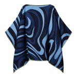 EMILIO PUCCI mantella tinta unita con fantasia Blu per Bambina PT2A90 BLU EMILIO PUCCI 