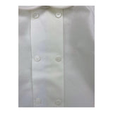 Little Bear Solid Color Button Down Shirt White For Baby