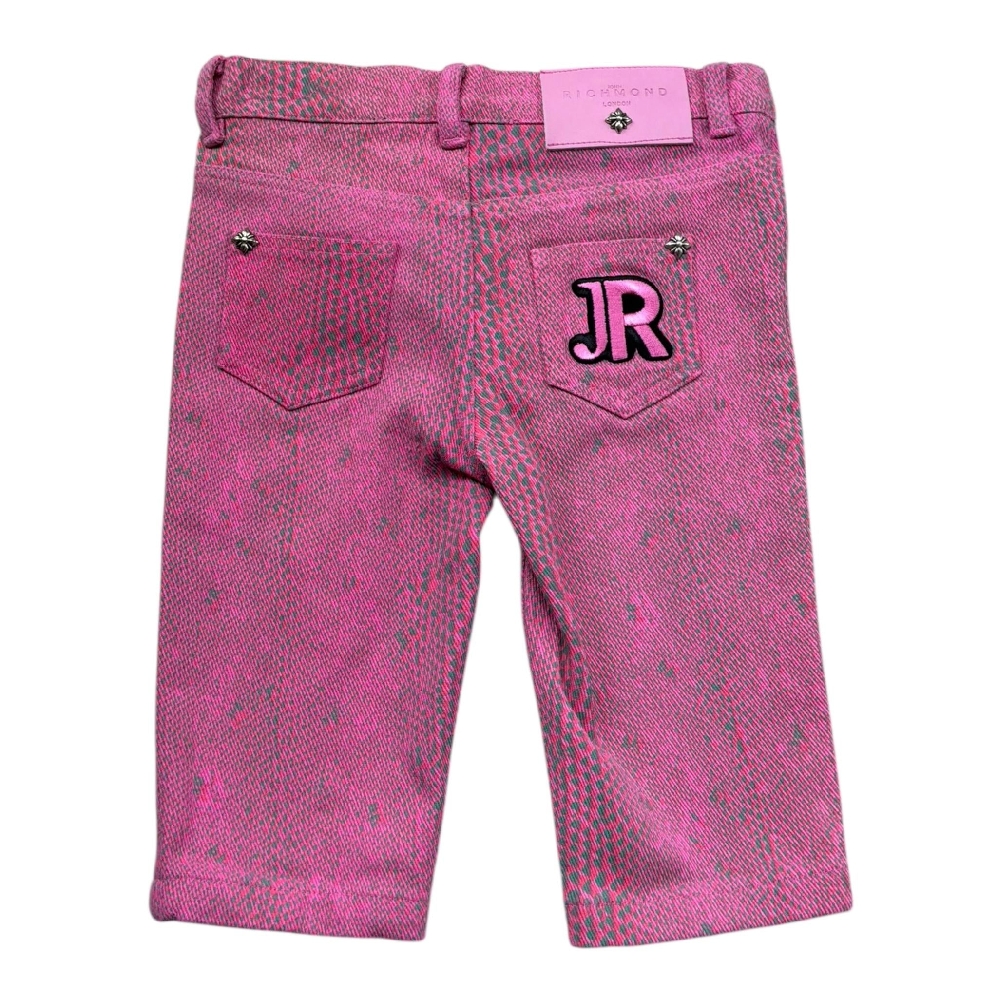 John Richmond Jeans Tinta Unita Stampa Fantasia per Neonata RIP26049PA ROSA JOHN RICHMOND 