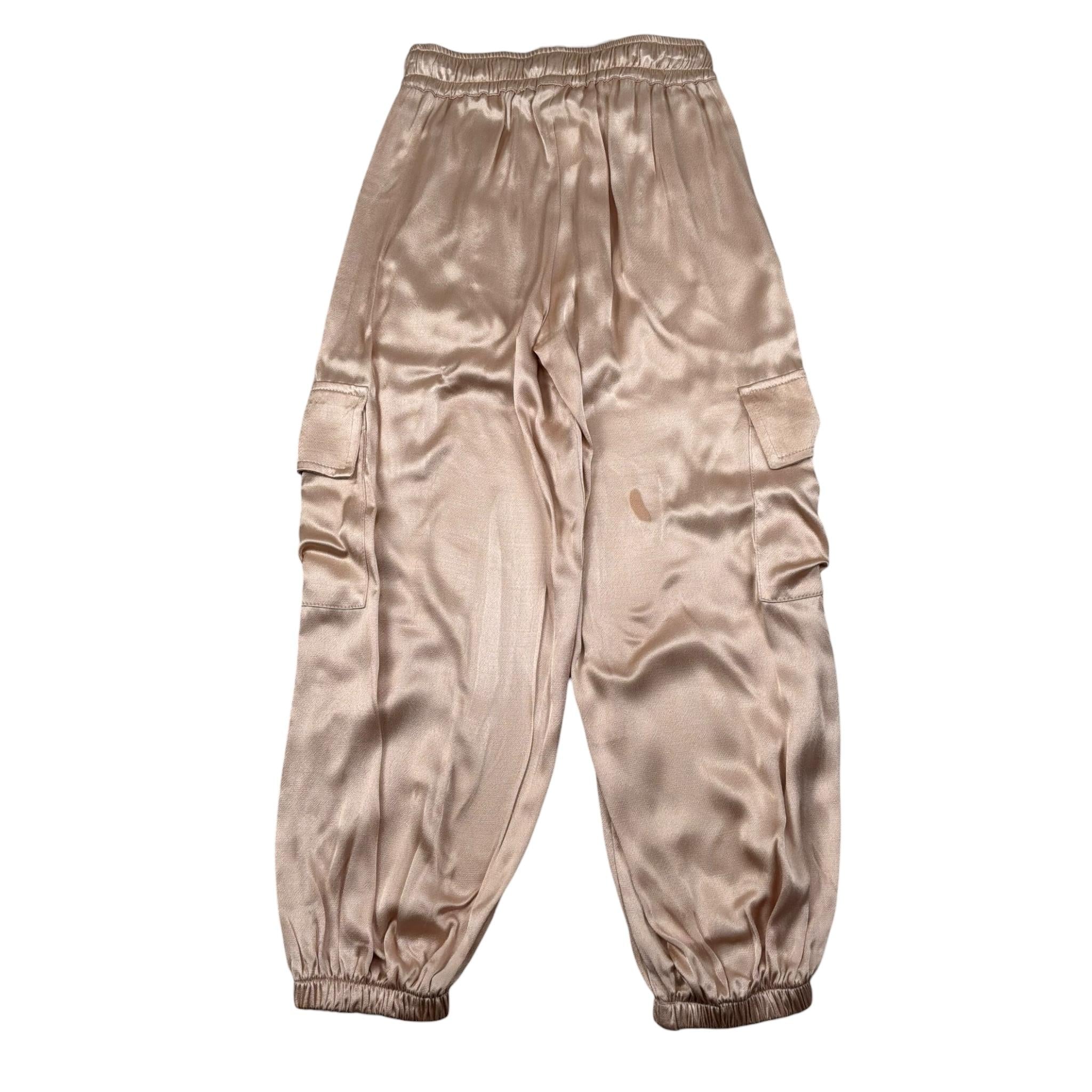 Relish Pantalone Tinta Unita con Elastico In Vita per Bambina RGP2407055008 BEIGE RELISH 