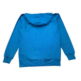 Datch Cobalt Logo Solid Color Zip Up Hoodie For Boys