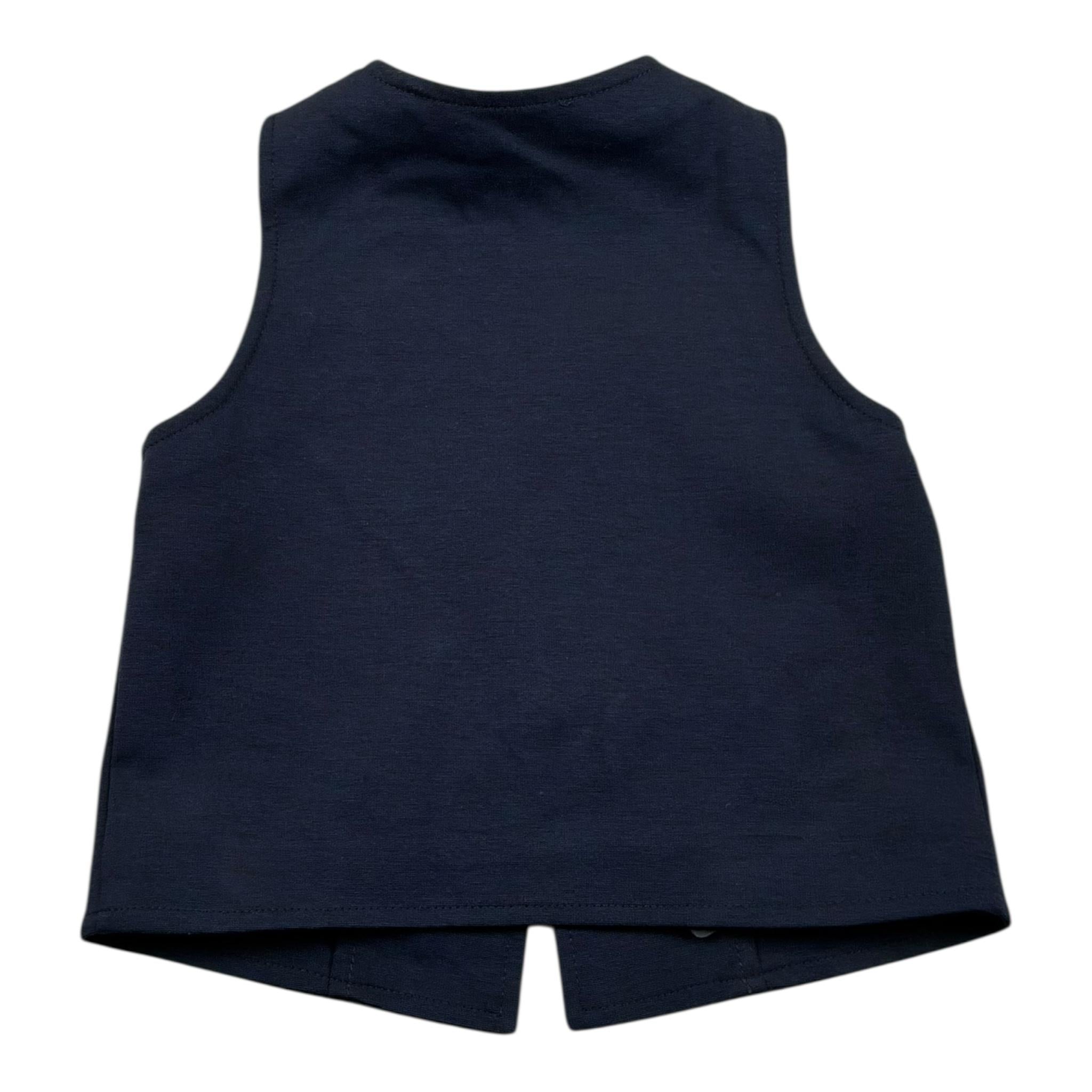 Paolo Pecora Gilet Tinta Unita per Neonato PP3883 BLU PAOLO PECORA 