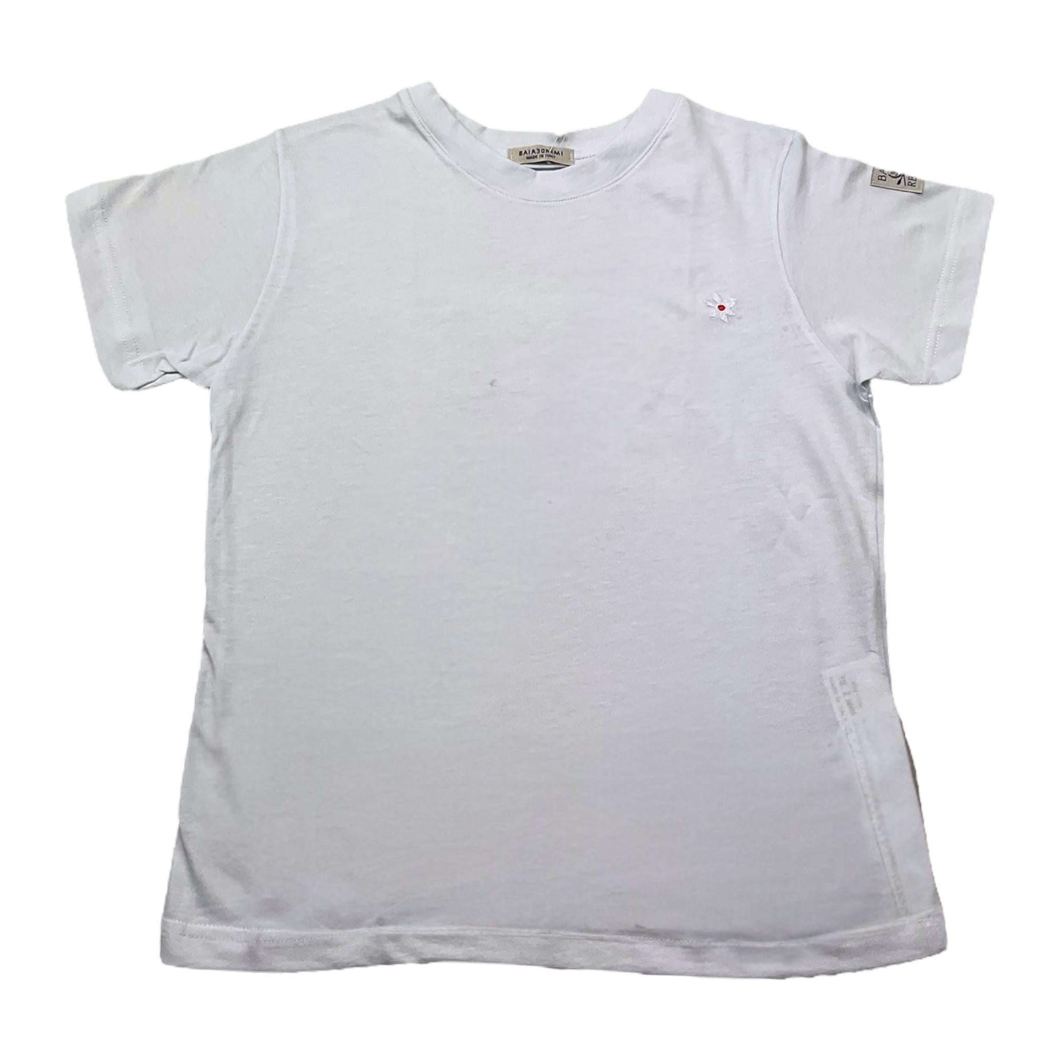 Baia30Remi T-Shirt Girocollo Tinta Unita per Neonato CITARA BIANCO BAIA30REMI 