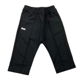 DANIELE ALESSANDRINI pantalone tinta unita con logo Nero per Bambino 1291P00043JXX NERO DANIELE ALESSANDRINI 