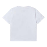 Stella Mccartney T-Shirt Crew Neck Solid Color With Contrast Print White For Newborns