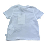 K-Way T-Shirt Girocollo Tinta Unita con Stampa per Neonato K2158JW BIANCO K-WAY 