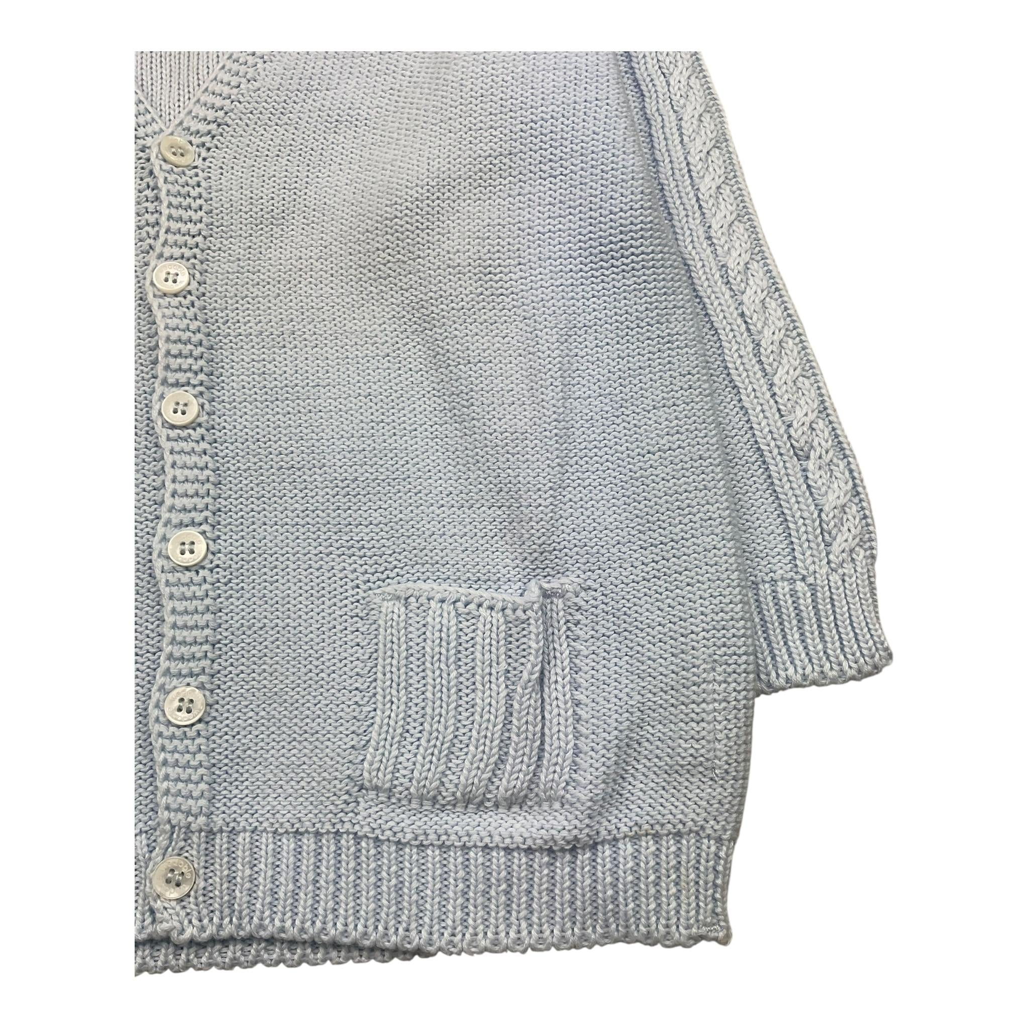 WEDOBLE cardigan tinta unita con taschini Azzurro per Neonato V19010308C AZZURRO WEDOBLE 