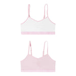 Ralph Lauren Set 2 Top Bicolore per Bambina 4P5017 BIANCO/ROSA RALPH LAUREN 