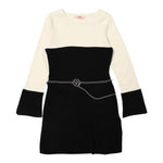 LIU JO abito bicolore girocollo Bianco/nero per Bambina GF4134MA51L BIANCO/NERO LIU JO 