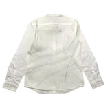 Woolrich Solid Color Shirt With White Korean Collar For Boys